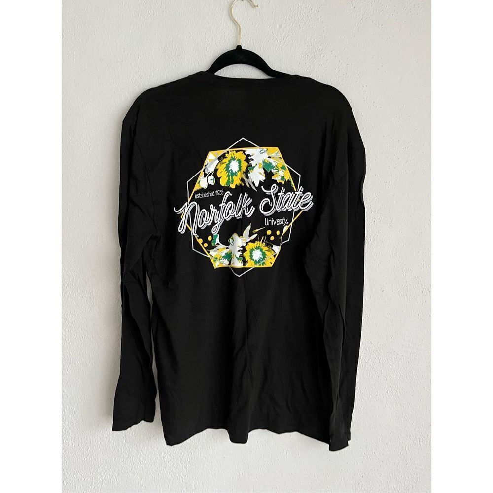 Champion Woman Norfolk State University Long Sleeve T-Shirt Large - Picture 2 of 7